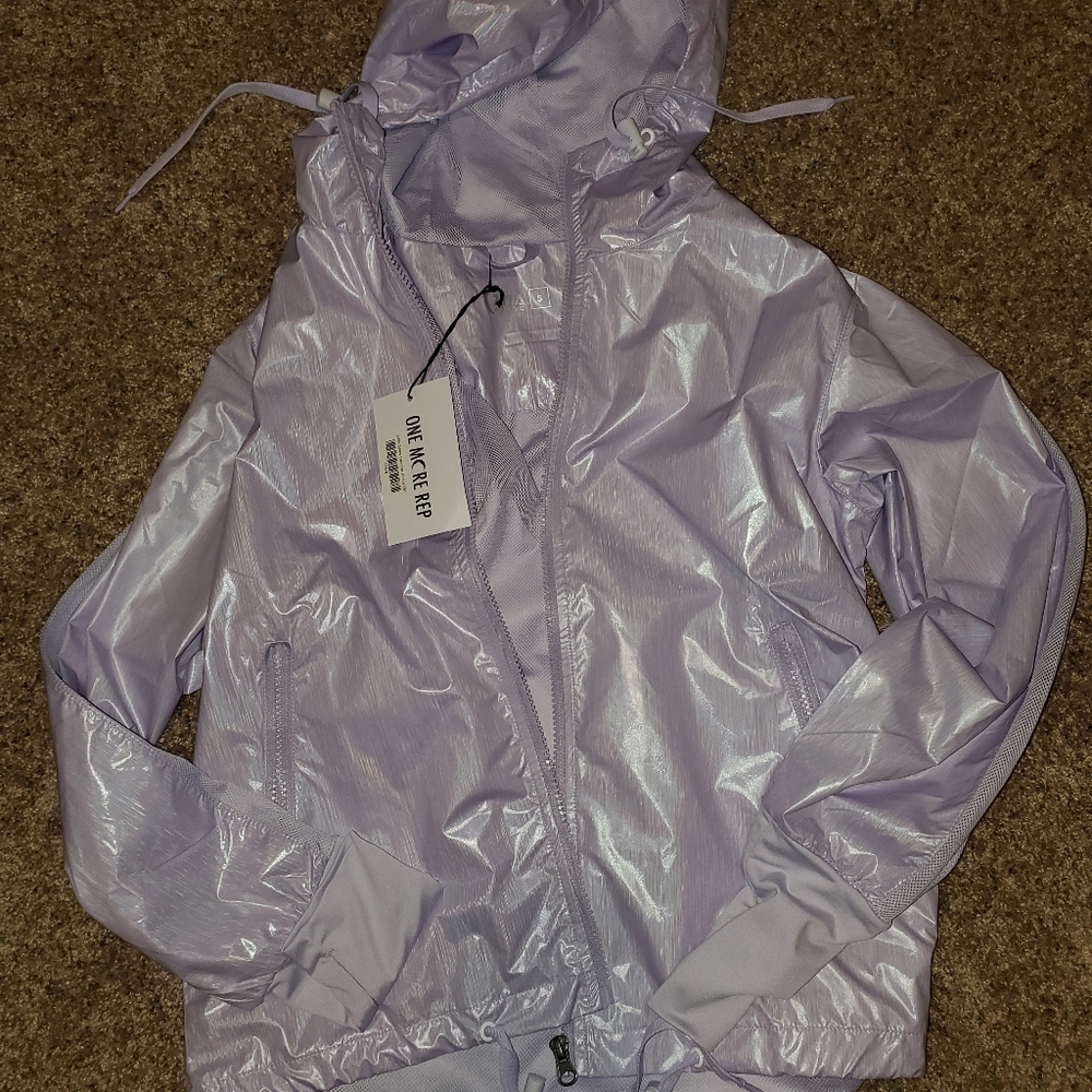 Zyia Active Lilac Shine Bomber Jacket